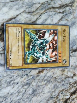 Yu-Gi-Oh Card Neo Bug - unlimited