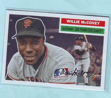 2023 Topps Archives Willie McCovey Baseball Card # 99 Giants