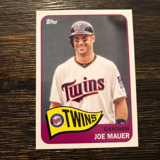 2023 Topps Archives Joe Mauer Card #162 Minnesota Twins