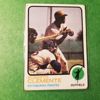 1973 - TOPPS BASEBALL CARD NO. 50 - ROBERTO CLEMENTE- PIRATES - BV=$50 -READ