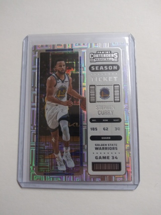 Steph Curry 2022-23 Contenders Card #31 Warriors