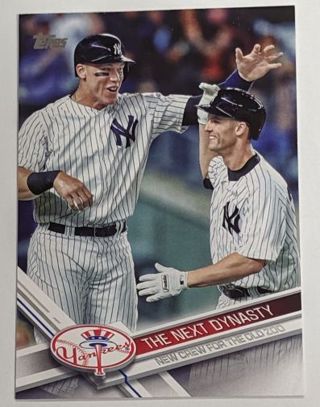 AARON JUDGE ROOKIE CARD