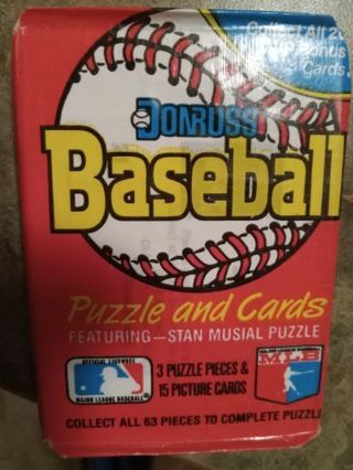 SEALED PACK 1988 RED 2500DONRUSS BASEBALL CARDS