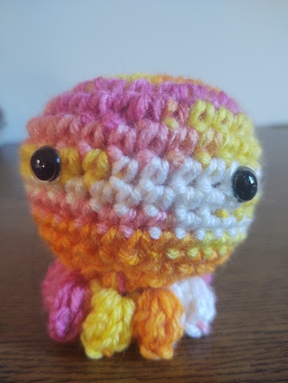 Hand Crocheted Amigurumi Octopus 