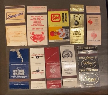 VINTAGE MATCHBOOK COVERS 