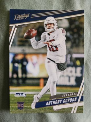 2020 Panini Prestige Rookie Anthony Gordon