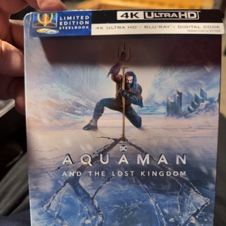 Aquaman and the lost kingdom digital 4k code 