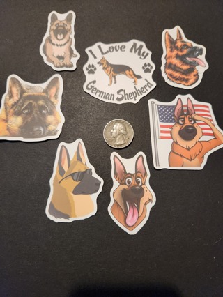 German Shepherd Stickers - Lot 2