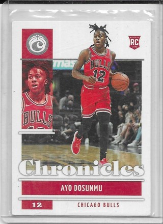 Ayo Dosunmu 2021-22 Chronicles #37 Rookie Card