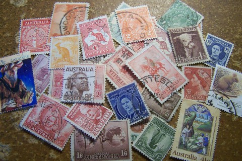 Lot of 30 Different Used Australian Stamps, Mostly Older - Australia