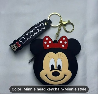 New Minnie, mouse coin purse /keychain shipping