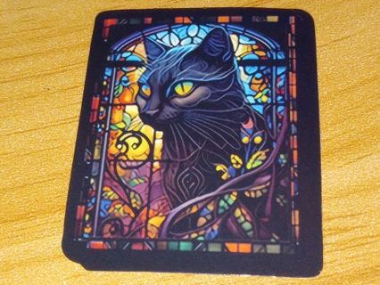 Cat Cool one vinyl sticker no refunds regular mail Win 2 or more get bonus