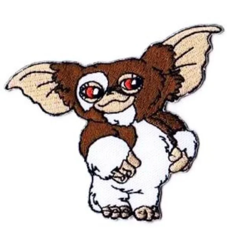 VINTAGE Gremlins Gizmo Patch IRON ON Patch Clothing Accessories Embroidery Applique Decoration