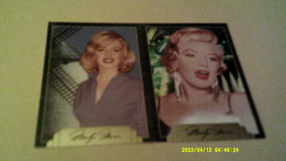 Marilyn Monroe MINT Trading cards in sleeve