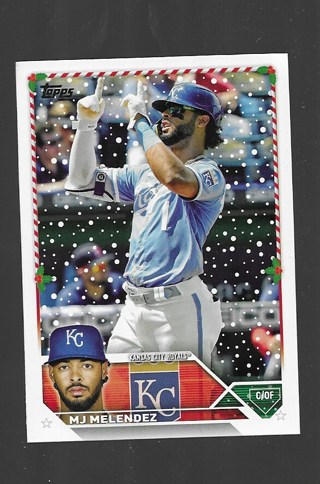 2023 TOPPS HOLIDAY MJ MELENDEZ #110