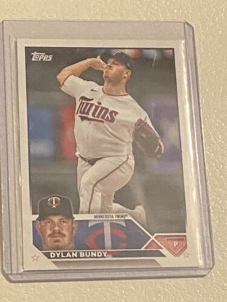 2023 Topps Series 1 - #136 Dylan Bundy