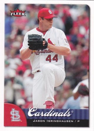 Jason Isringhausen 2007 Fleer St. Louis Cardinals