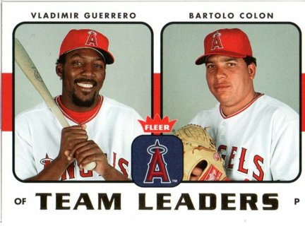 2006 Fleer Team Leaders Vladimir Guerrero