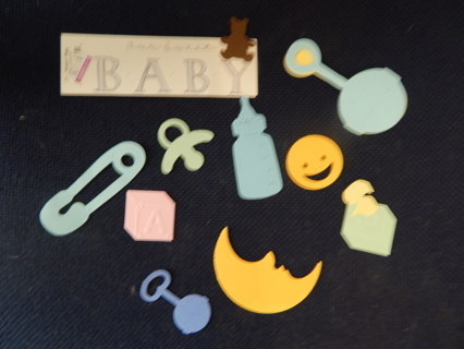 SCRAPBOOKING EMBELLISHMENTS~ NEW BABY ~NEW!  