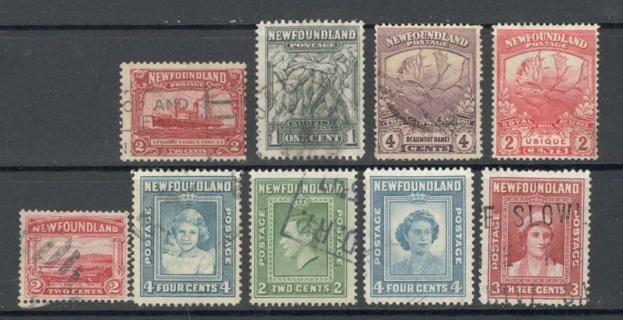 Newfoundland Postage Stamps - Fine Used