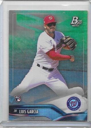 Luis Garcia 2021 Bowman Platinum #17 Rookie Card