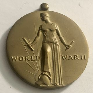 World War Two 1941-1945 Freedom from Fear and Want Freedom of Speech and Religion Medal