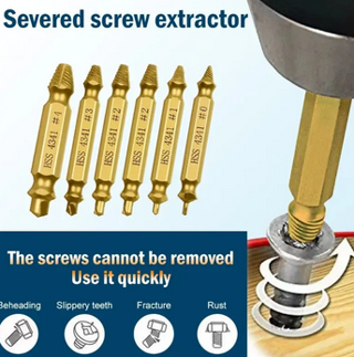 Tap Extractor Slip-tooth Broken Screw 