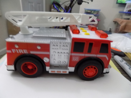 Red Fire Truck Hook and Ladder style