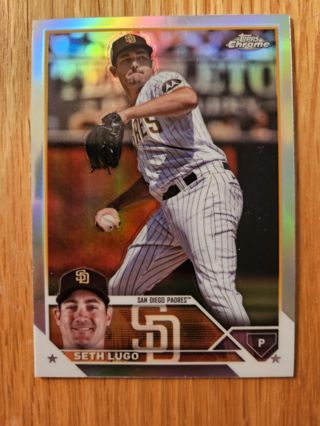 2023 Topps Chrome Update Refractor Seth Lugo