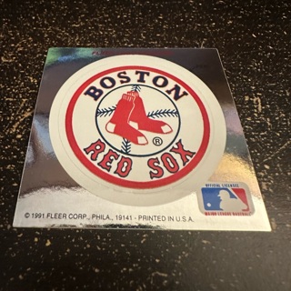 Boston Red Sox sticker 