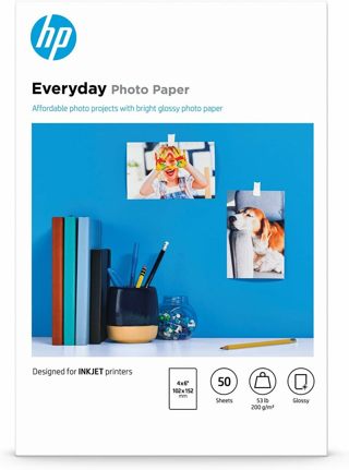 4x6 HP Everyday Photo Paper Glossy 50 Sheets