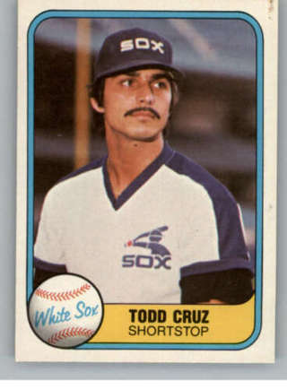 1981 Fleer #341 Todd Cruz White Sox