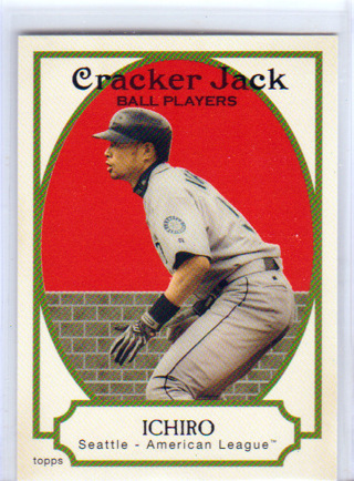 ICHIRO, 2005 Topps Cracker Jack Card #125, Seattle Mariners, (EL)