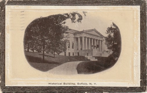 Vintage Used Postcard: g: 1911 Historical Building, Buffalo, NY