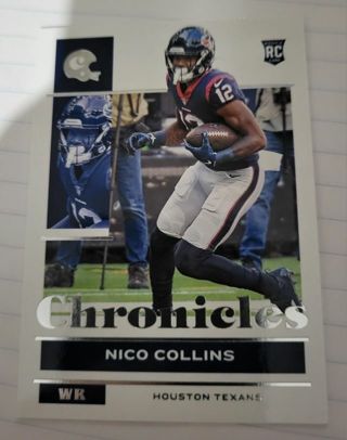 2021 Chronicles Nico Collins Rookie Card Houston Texans