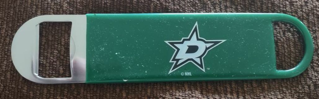 New NHL Dallas Texas Stars Hockey heavy duty metal bottle opener