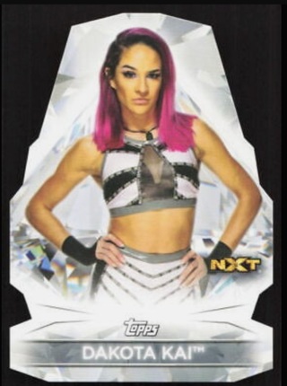 2021 Topps WWE Dakota Kai Womens Division Diamond Cuts Insert #DC-13