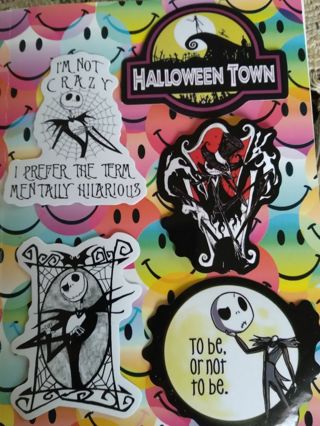 Package #1 "Nightmare Before Christmas" stickers