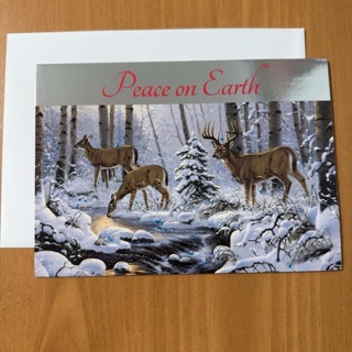 Peace on Earth Christmas Card