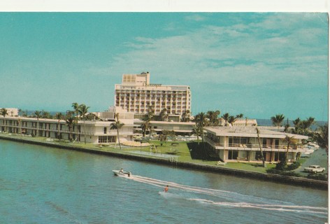 Vintage Unused Postcard: s: Diplomat Resort, Hollywood-by-the-Sea, FL