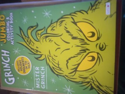 Mister Grinch Christmas Activity Book