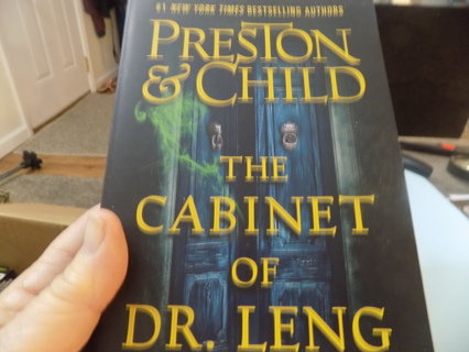 The Cabinet of Dr. Leng Preston & Child paperback