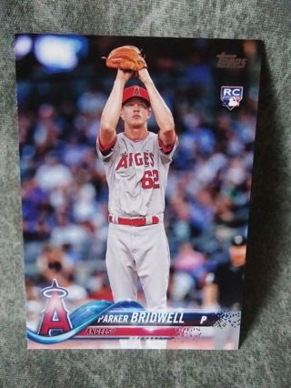 Baseball Trading Card Topps Parker Bridwell