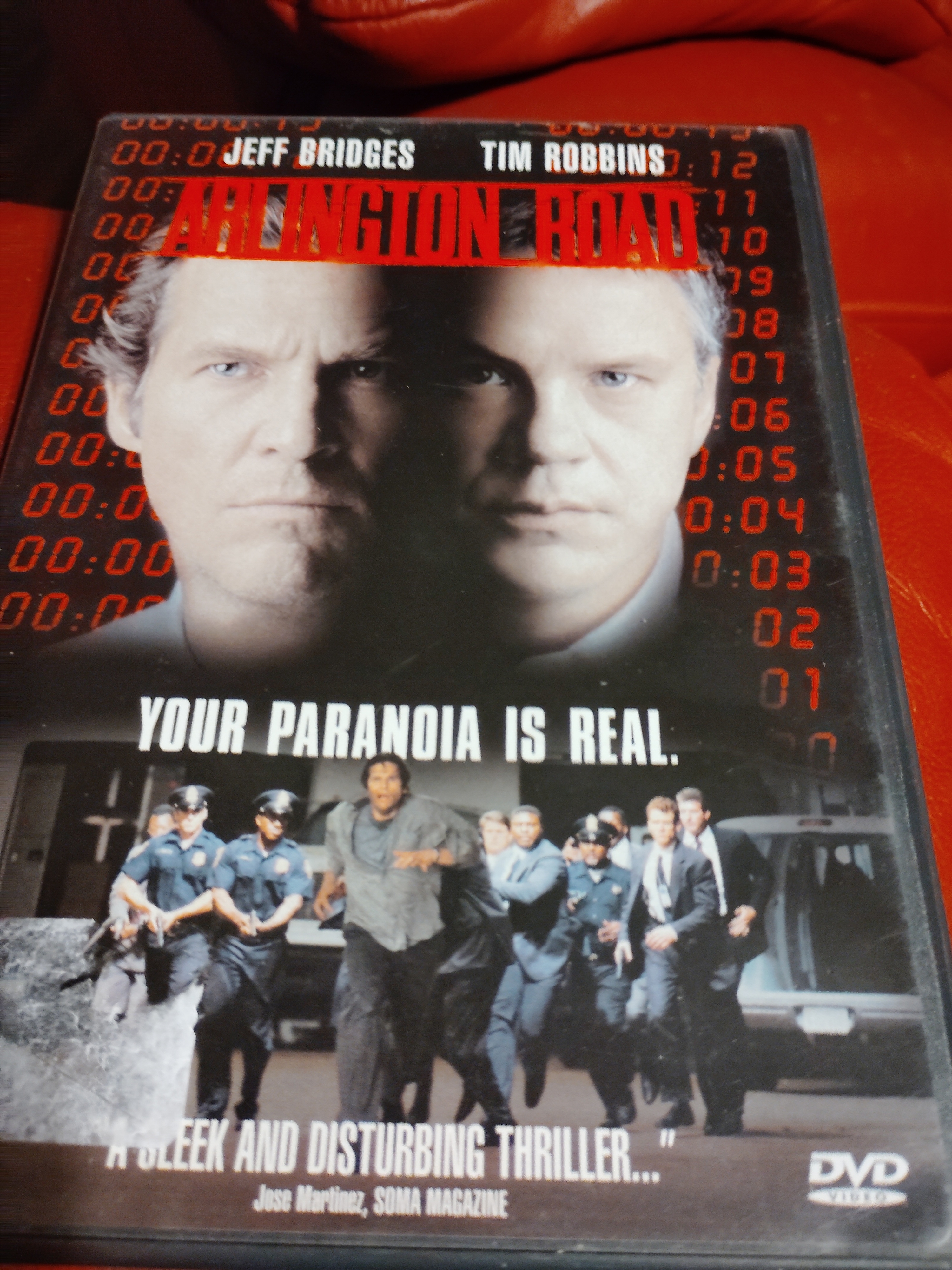 Free: Arlington Road DVD 