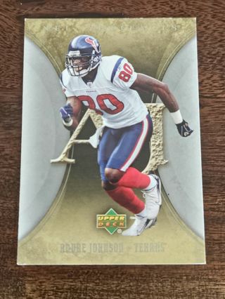 2007 Upper Deck Artifacts Football trading card.