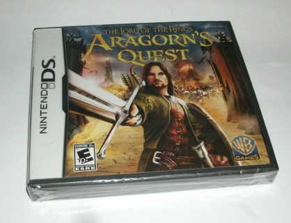 Lord of the Rings: Aragorn's Quest ds brand new sealed