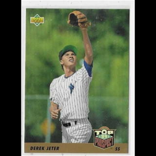 ROOKIE 1993 Derek Jeter Top Prospect #449 Yankees