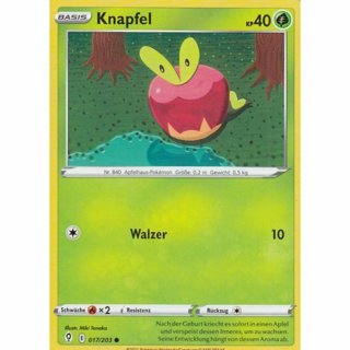 Tradingcard - Pokemon 2021 german Knapfel 017/203 