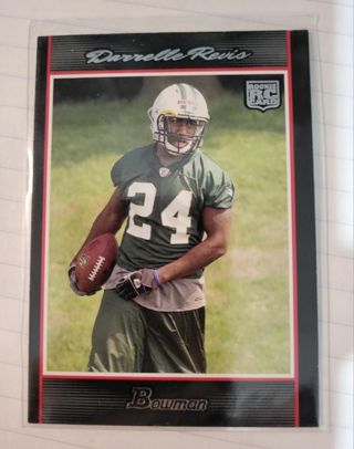 2007 Bowman Darrelle Revis Rookie Card New York Jets