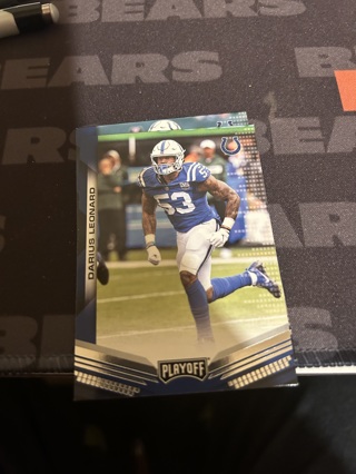 2019 panini playoff darius leonard